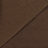 Tencel Lyocell Polyester Stretch Interlock Knit Fabric, 220 gsm, 160 cm — Brown — photo 3
