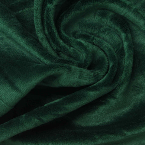 Polyester Stretch Velvet Fabric, 260 gsm, 188 cm — Green