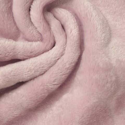 100% Polyester Fleece Fabric, 290 gsm, 285 cm — Pink