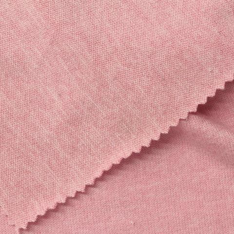 Pink Marl Chunky Knit, Viscose-Poly, 220 gsm