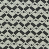 Black Geometric-Square Jacquard, Polyester — photo 3