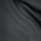 Polyester Cotton Twill Fabric, 115 gsm, 63 cm — Black — photo 3