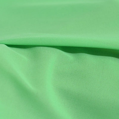 100% Polyester Chiffon Fabric, 125 gsm, 150 cm — Green
