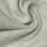 Light Grey Marl French Terry, Poly-Cotton — photo 3