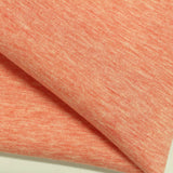 Orange Marl Interlock Knit, Poly-Viscose — photo 3