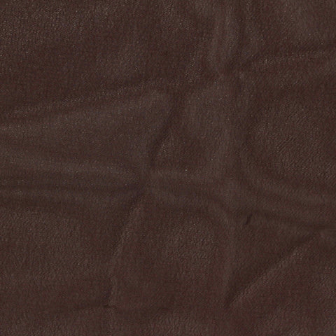100% Polyester Chiffon Fabric, 85 gsm, 150 cm — Brown