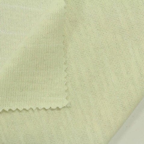 Cotton Polyester Jersey Knit Fabric, 143 gsm — Beige