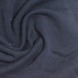 Cotton Polyester French Terry Fabric, 255 gsm, 160 cm — Navy — photo 3