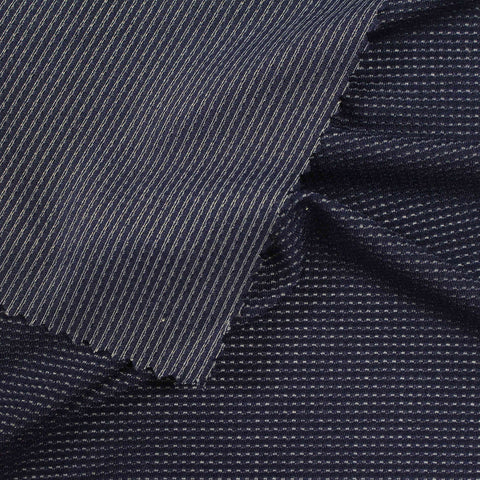 Navy Flecked Mesh, Nylon
