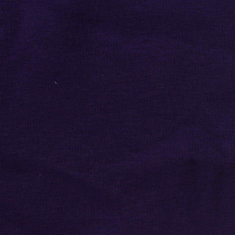 Polyester Cotton Stretch Velvet Fabric, 360 gsm, 155 cm — Purple