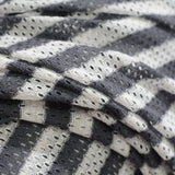 White Stripes Chunky Knit, Cotton-Poly — photo 3