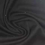 100% Polyester Interlock Knit Fabric, 213 gsm, 160 cm — Black — photo 3
