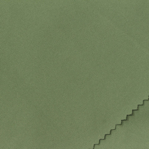 Polyester Stretch Sateen Fabric, 240 gsm, 170 cm — Green