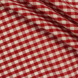 Red Check Woven, Cotton — photo 3