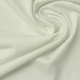 100% Polyester Chunky Knit Fabric, 180 gsm, 165 cm — White — photo 3