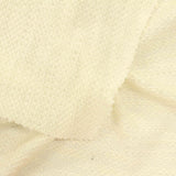 Cream Tone-on-Tone Jersey Knit, Cotton-Poly — photo 3