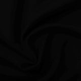 Nylon Stretch Knit Fabric, 266 gsm, 160 cm — Black — photo 3