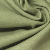100% Cotton Rib Knit Fabric, 252 gsm, 160 cm — Green — photo 3