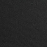 100% Polyester Interlock Knit Fabric, 290 gsm, 165 cm — Black — photo 3