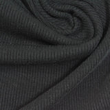 Polyester Stretch Rib Knit Fabric, 330 gsm, 120 cm — Grey — photo 3