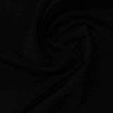 Viscose Stretch Jersey Knit Fabric, 308 gsm, 160 cm — Black — photo 3