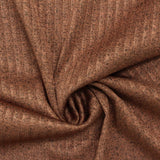 Brown Marl Rib Knit, Polyester — photo 3