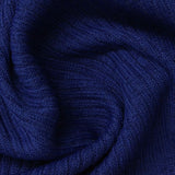 100% Polyester Rib Knit Fabric, 230 gsm, 160 cm — Navy — photo 3