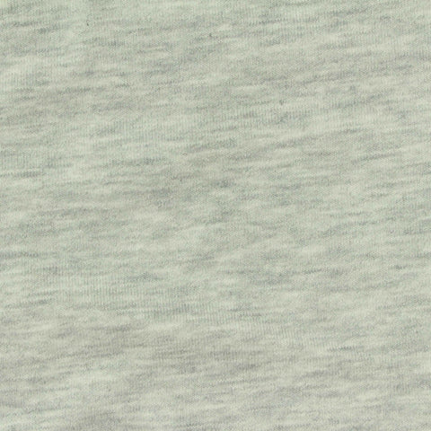 Light Grey Marl French Terry, Poly-Modal, 248 gsm