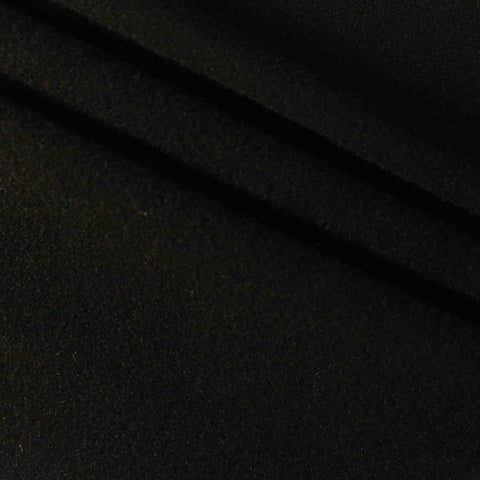 Viscose Nylon Stretch Knit Fabric, 470 gsm, 160 cm — Black