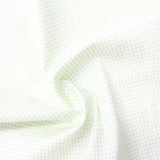 Light Green Check Voile, Cotton — photo 3