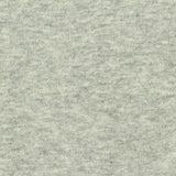 Light Grey Heathered-Marl Rib Knit, Cotton — photo 3
