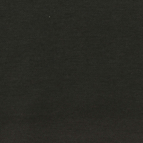 Dark Charcoal Rib Knit, Poly-Cotton