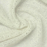 Cream Openwork Chunky Knit, Viscose-Poly — photo 3