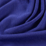 Slub 100% Polyester Jersey Knit Fabric, 145 gsm, 155 cm — Navy — photo 3