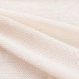 Polyester Cotton Chunky Knit Fabric, 135 gsm — White — photo 3