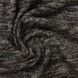 Light Grey Marl Chunky Knit, Poly-Viscose — photo 3