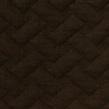 Dark Brown Tone-on-Tone Jacquard, Polyester — photo 3