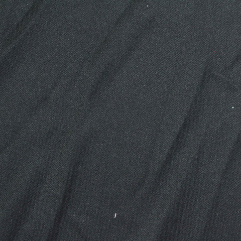 100% Polyester Jersey Knit Fabric, 110 gsm, 157 cm — Black