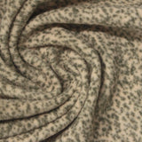 Grey Animal Print Chunky Knit, Polyester — photo 3