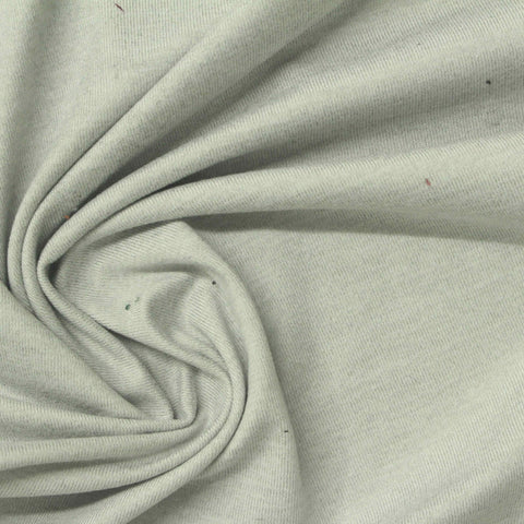 Heather Polyester Stretch Jersey Knit Fabric, 220 gsm, 158 cm — Green