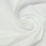 100% Polyester Warp Knit Fabric, 75 gsm, 155 cm — White — photo 3
