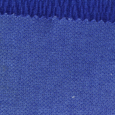 Jacquard Polyester Stretch Knit Fabric, 390 gsm, 165 cm — Blue, ref EF-242016