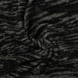 Black Marl Chunky Knit, Poly-Acrylic — photo 3