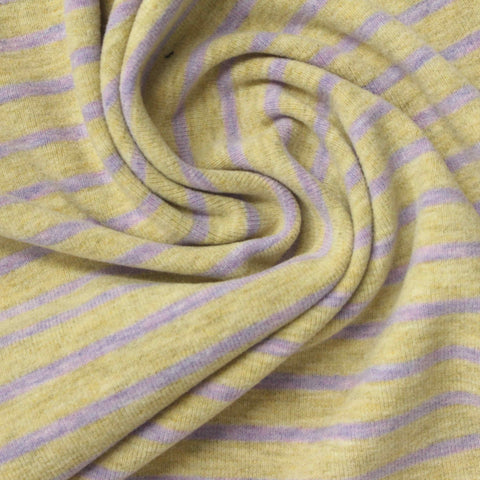Light Purple Stripes Knit, Polyester