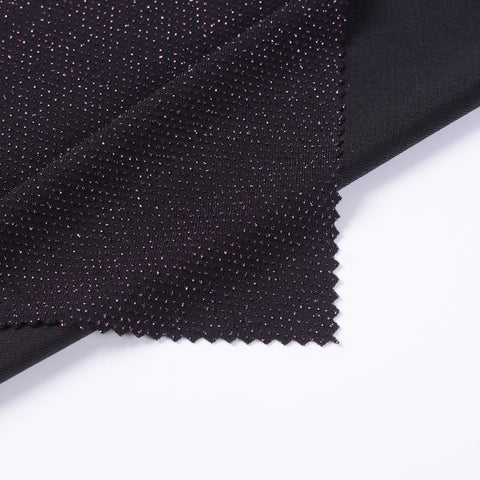 Pink Glitter-Dot Jacquard, Nylon