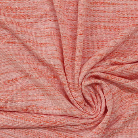Viscose Polyester Stretch Jersey Knit Fabric, 170 gsm, 165 cm — Pink