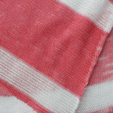 Red Horizontal-Stripe Jersey Knit — photo 3