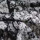 Black Geometric Jacquard, Poly-Viscose — photo 3