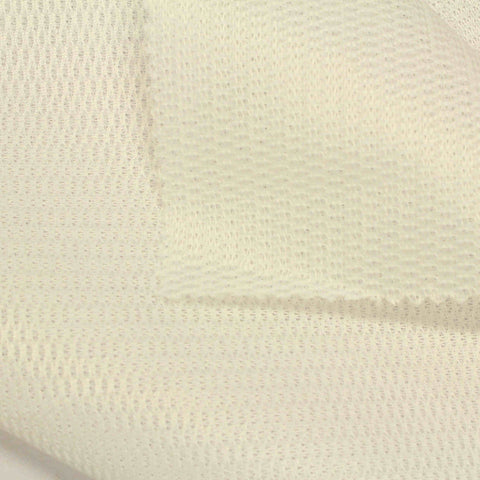 100% Polyester Mesh Fabric, 130 gsm, 155 cm — Beige