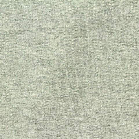 Light Grey Marl French Terry, Cotton-Poly, 239 gsm